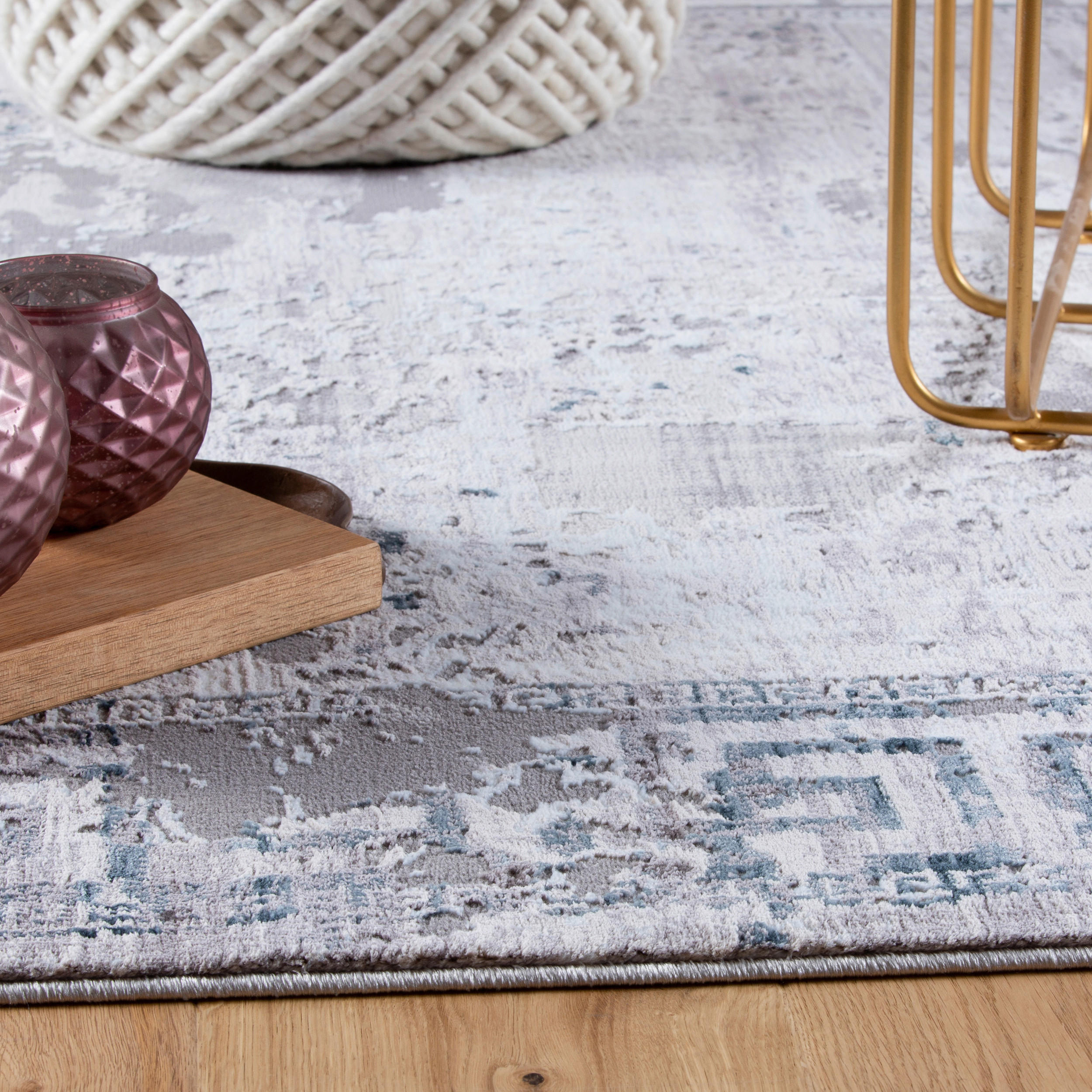 WEBTEPPICH 120/170 cm My Opal Taupe  - Taupe, Design, Textil (120/170cm) - Obsession