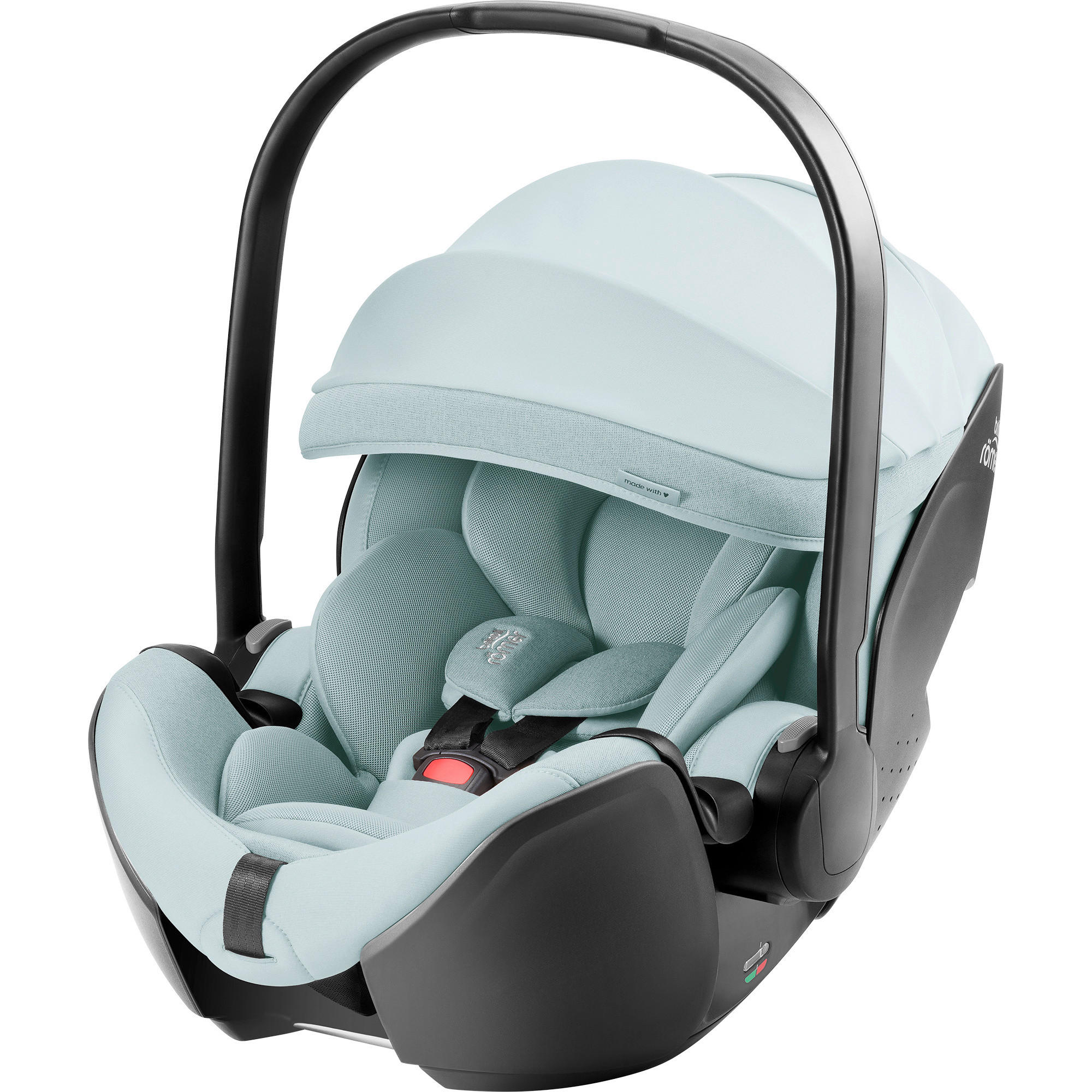BABYSCHALE Baby-Safe Pro Harbor Blue   - Pastellblau, Basics, Kunststoff/Textil (44/62,5/65,5cm) - Britax Römer