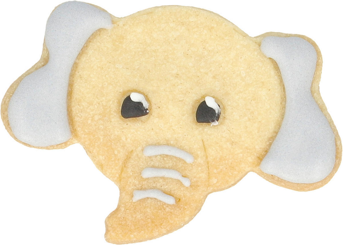 KEKSAUSSTECHFORM - Basics, Metall (6,5/4,7/2,5cm) - Birkmann