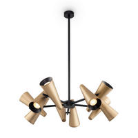 PENDELLEUCHTE 69/85,6 cm    - Messingfarben, Trend, Metall (69/85,6cm) - MAYTONI