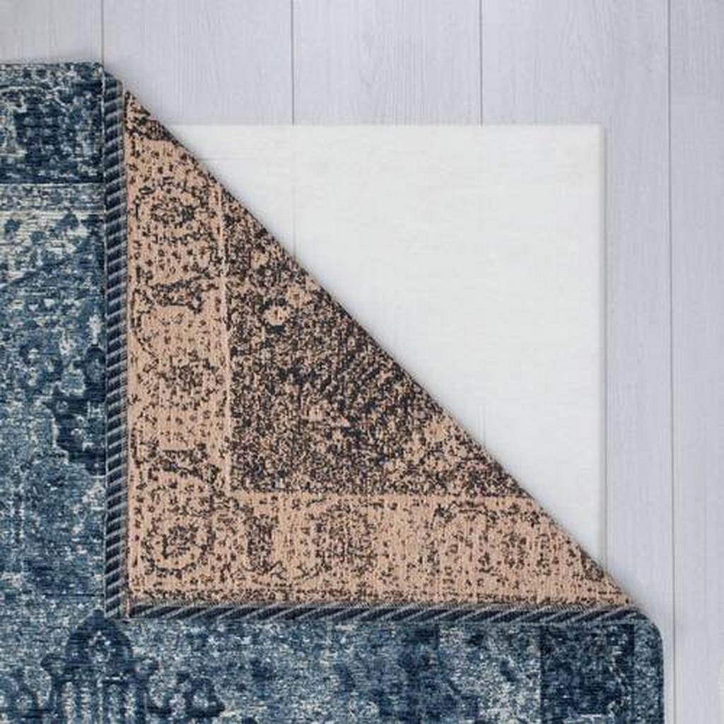 Thumbnail - Xora Läufer Manhattan, Blau, Textil, Vintage, rechteckig, 60x230 cm, Reach, AZO-frei, für Fußbodenheizung geeignet, pfle...