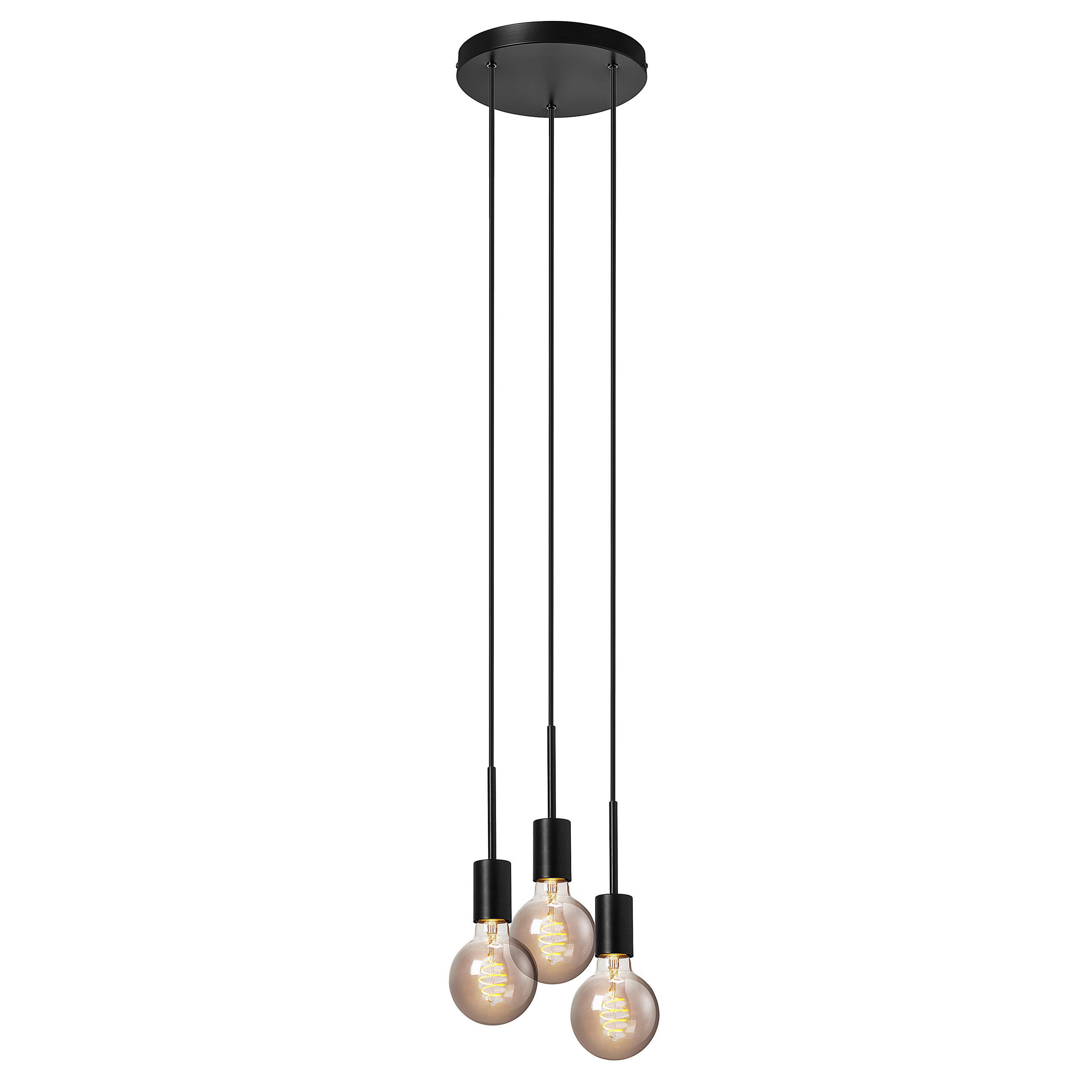 Nordlux Hängeleuchte Schwarz 220 cm