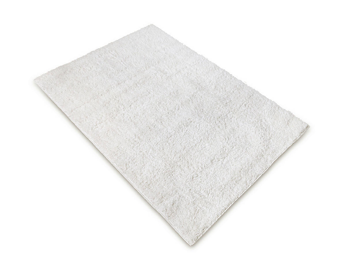 WEBTEPPICH 160/230 cm Domino Weiß  - Weiß, KONVENTIONELL, Textil (160/230cm)