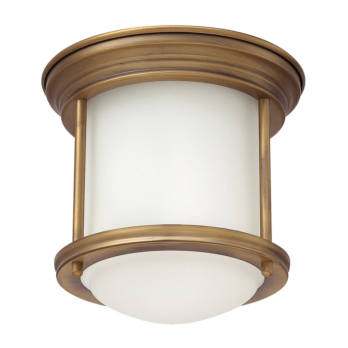 DECKENLEUCHTE  19.6/18.5 cm    - Bronzefarben, Konventionell, Glas/Metall (19.6/18.5cm) - Elstead Lighting