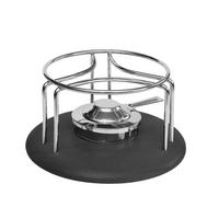 RECHAUD Heidi Cheese Line: Edel Black  - Edelstahlfarben/Schwarz, Basics, Holz/Metall (23cm) - Heidi Cheese Line