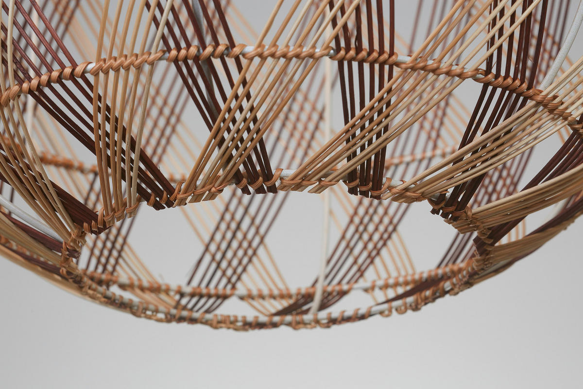 HÄNGELEUCHTE 40/50 cm   - Rotbraun/Naturfarben, Basics, Naturmaterialien (40/50cm) - Good & Mojo