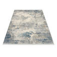 WEBTEPPICH 140/200 cm DIETER KNOLL  - Blau/Grau, Basics, Textil (140/200cm) - Dieter Knoll