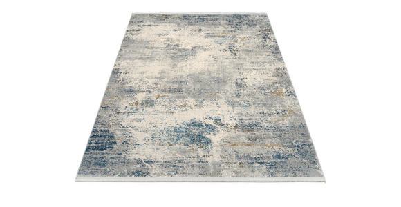 WEBTEPPICH 240/300 cm DIETER KNOLL  - Blau/Grau, Basics, Textil (240/300cm) - Dieter Knoll
