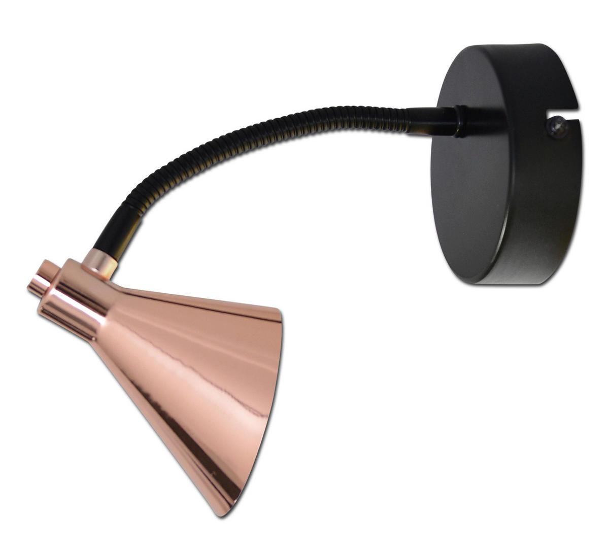 LED-WANDLEUCHTE Copper 13.5/23 cm   - Kupferfarben, Basics, Metall (13.5/23cm) - Näve
