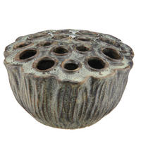 DEKOSCHALE - Dunkelgrün, Basics, Keramik (17/9/17cm)