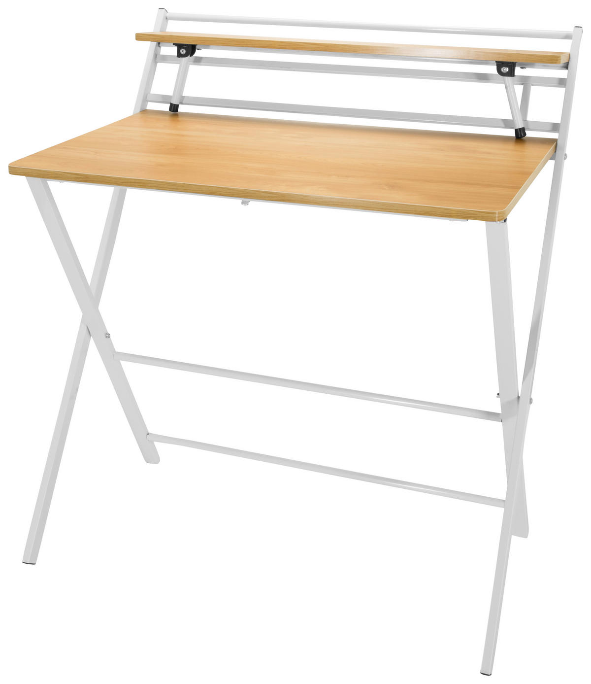 SCHREIBTISCH 84/60/92 cm  in Eichefarben  - Eichefarben, Basics, Holzwerkstoff/Metall (84/60/92cm) - MID.YOU