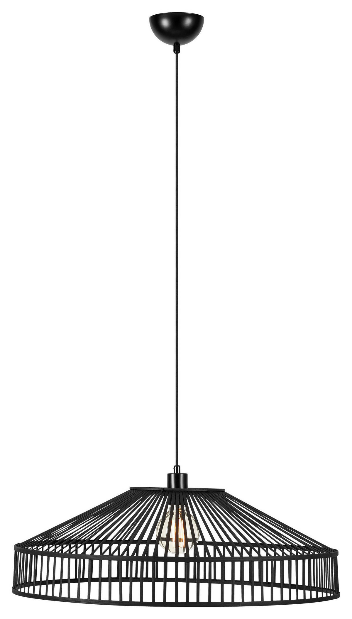 PENDELLEUCHTE TAPA 70/23/70 cm   - Schwarz, Basics (70/23/70cm) - Markslöjd