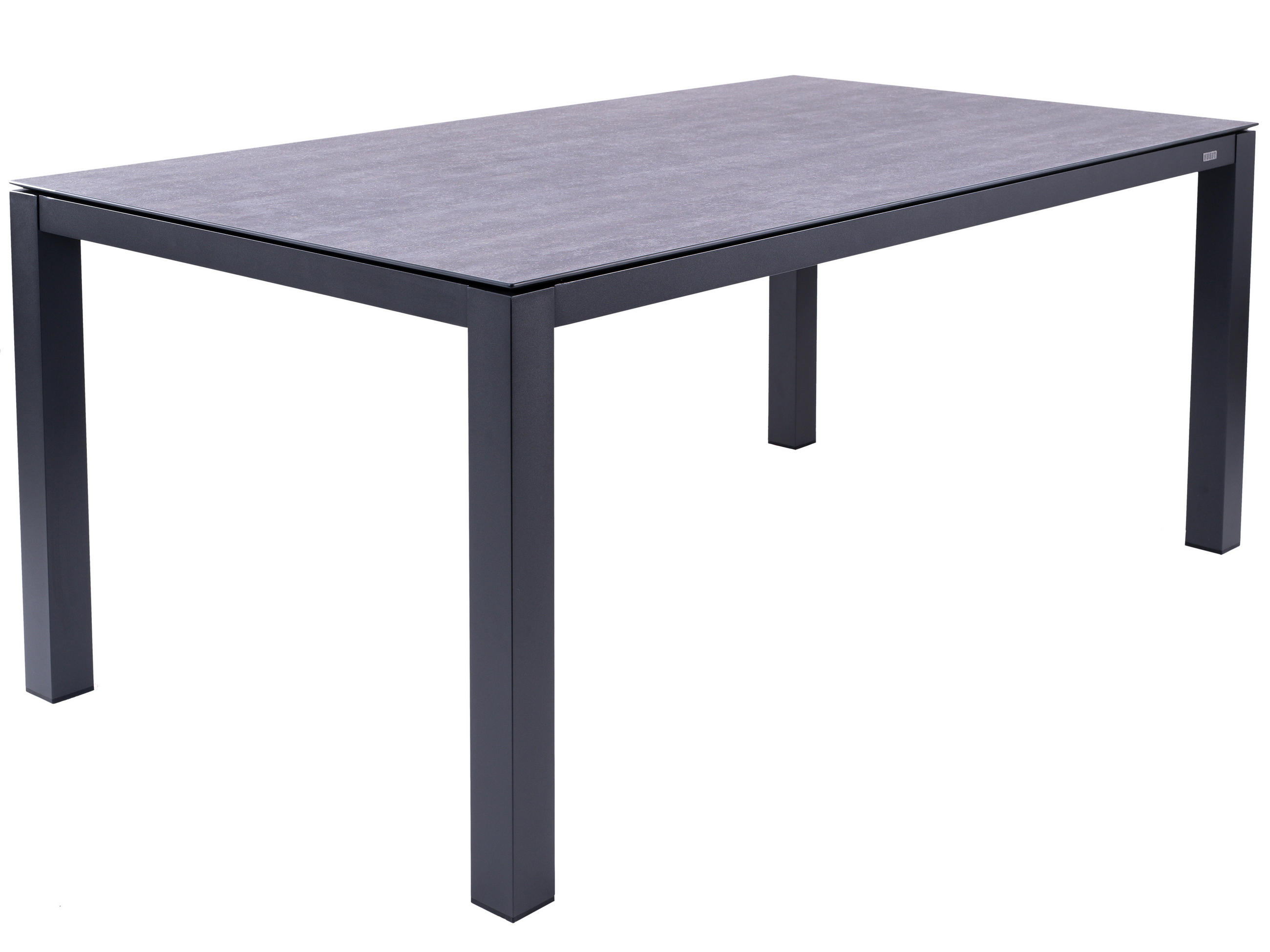 GARTENTISCHGESTELL 160/90/74 cm Metall  - Graphitfarben, Design, Metall (160/90/74cm) - Zebra 