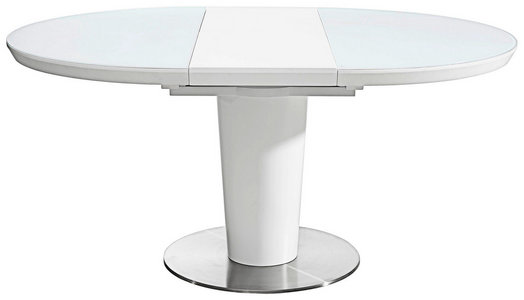 ESSTISCH in Metall, Glas, Holzwerkstoff 120(160)12076 cm ESSTISCH in Metall, Glas, Holzwerkstoff 120(160)12076 cm