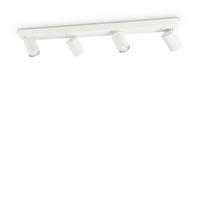 LED-DECKENSTRAHLER 76/9/12,5/12,5 cm   - Weiß, Basics, Metall (76/9/12,5/12,5cm) - Ideal Lux