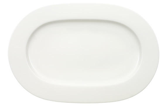 PLATTE - Weiß, Basics, Keramik (34cm) - Noblesse - V&B