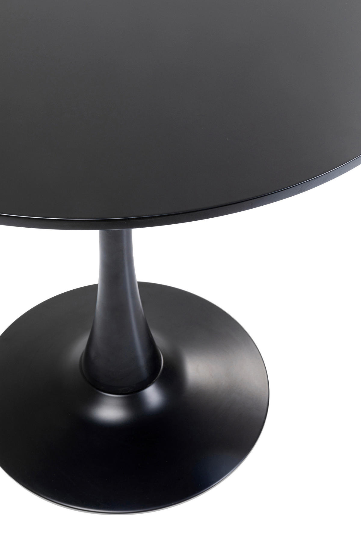 ESSTISCH in Holzwerkstoff 80/80/74 cm  - Schwarz, Design, Holzwerkstoff/Metall (80/80/74cm) - Kare-Design