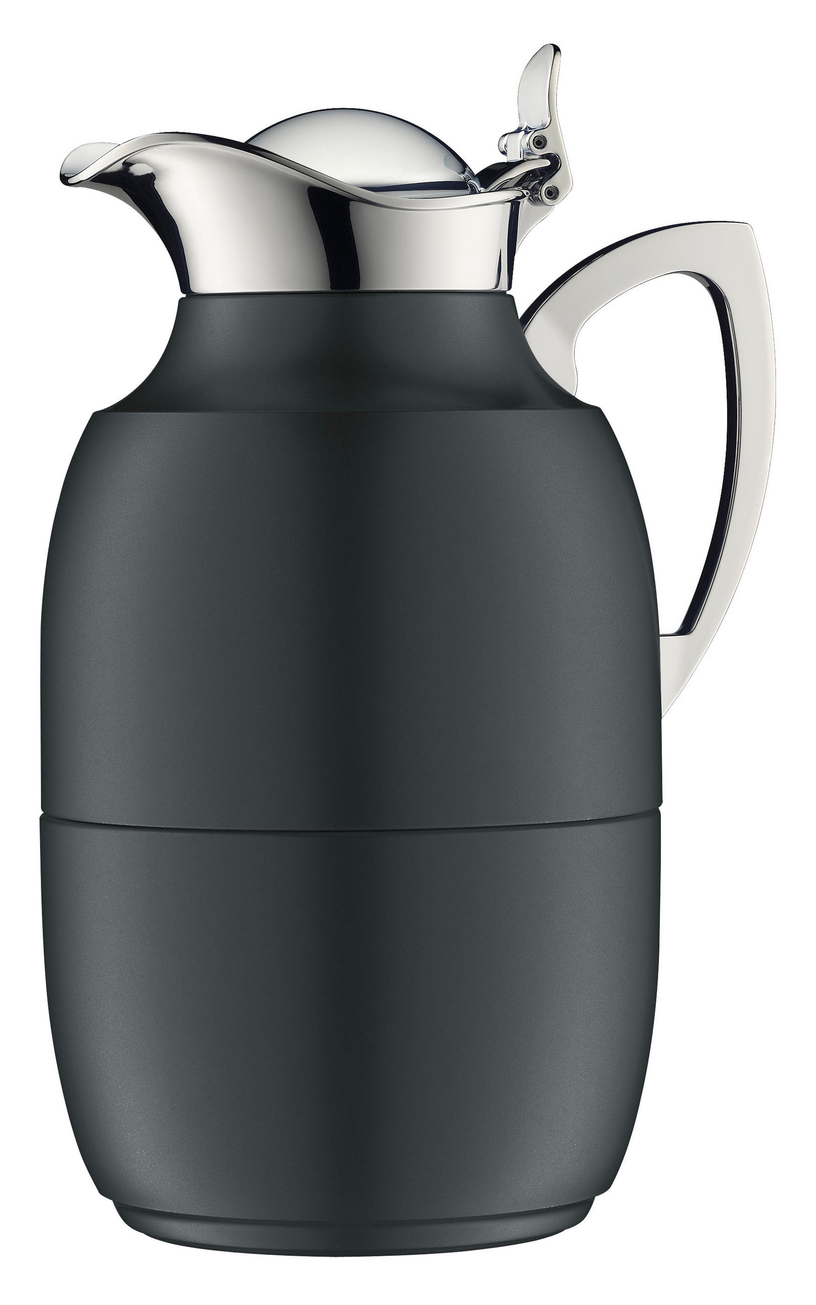 ISOLIERKANNE JUWEL 1 L - Schwarz, Design, Metall (1,0l) - Alfi