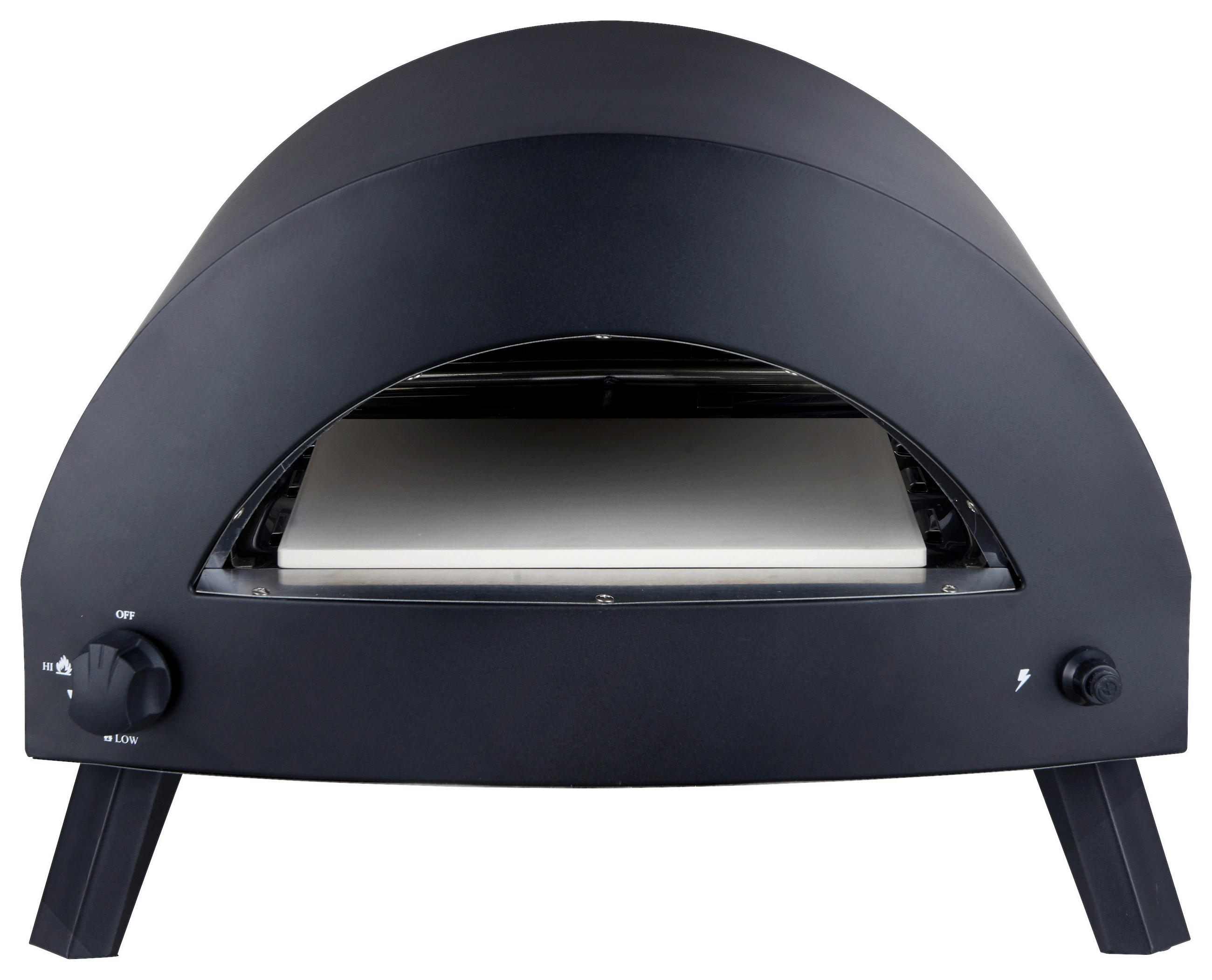 PIZZAUGN - svart, Klassisk, metall (54,5/40/52cm) - Gardenson