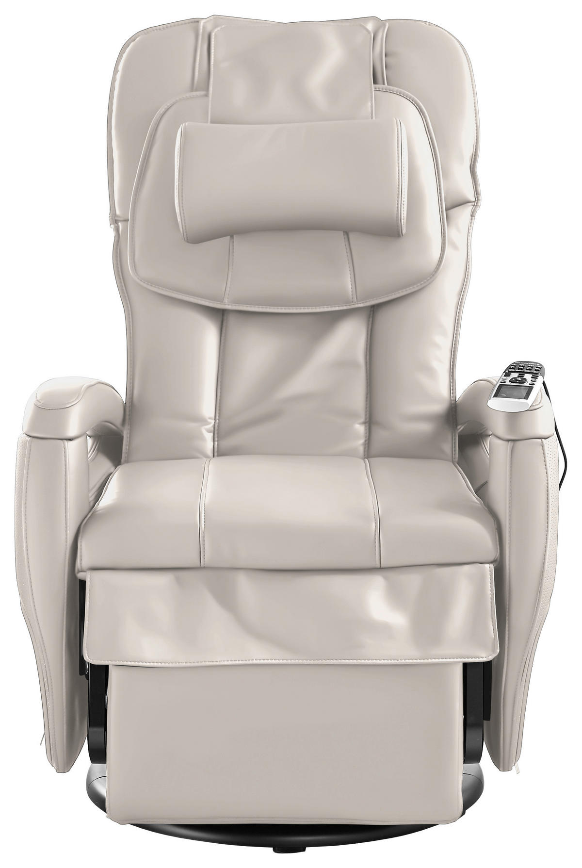 MASSAGESESSEL in Lederlook Beige  - Beige, Design, Kunststoff/Textil (80/117/114cm) - Cantus
