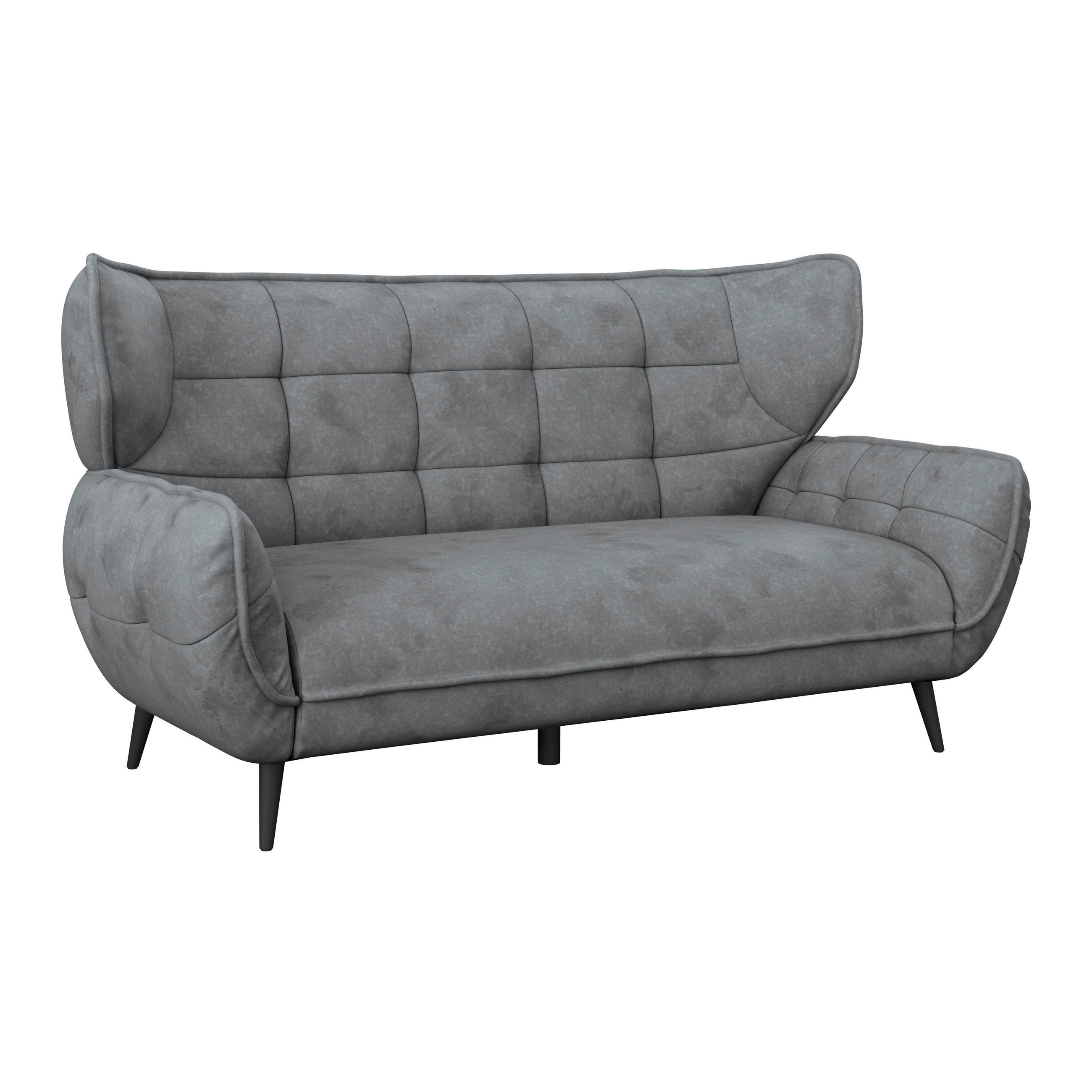 2-Sitzer-Sofa Prince Charcoal