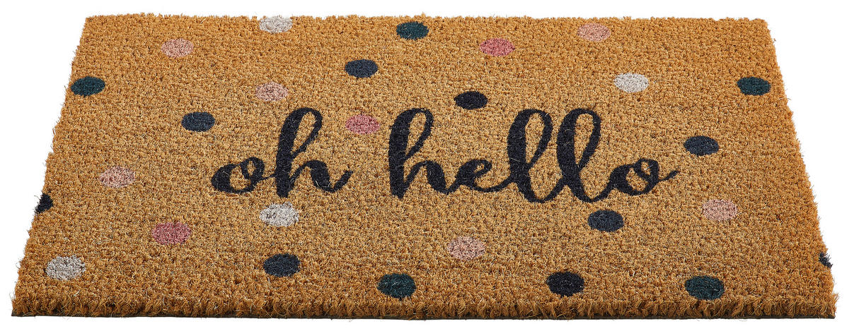FUßMATTE  40/60 cm  Multicolor  - Multicolor, Basics, Naturmaterialien/Kunststoff (40/60cm) - Esposa