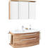 BADEZIMMER - Eichefarben/Weiß, Design, Glas/Keramik (100cm) - Novel BADEZIMMER - Eichefarben/Weiß, Design, Glas/Keramik (100cm) - Novel