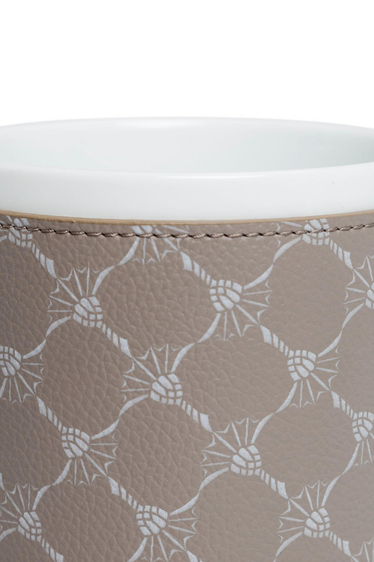 ZAHNPUTZBECHER CORNFLOWERACCESSOIRES  - Weiß/Grau, Design, Keramik/Kunststoff (9,5/9/9,5cm) - Joop!