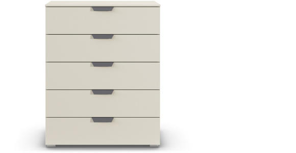 KOMMODE  in 80/100/43 cm  - Champagner/Dunkelgrau, Design, Holzwerkstoff/Metall (80/100/43cm) - Carryhome