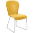 STUHL in Metall, Leder Gelb, Edelstahlfarben - Edelstahlfarben/Gelb, Design, Leder/Metall (48/91/61cm) - Bert Plantagie STUHL in Metall, Leder Gelb, Edelstahlfarben - Edelstahlfarben/Gelb, Design, Leder/Metall (48/91/61cm) - Bert Plantagie