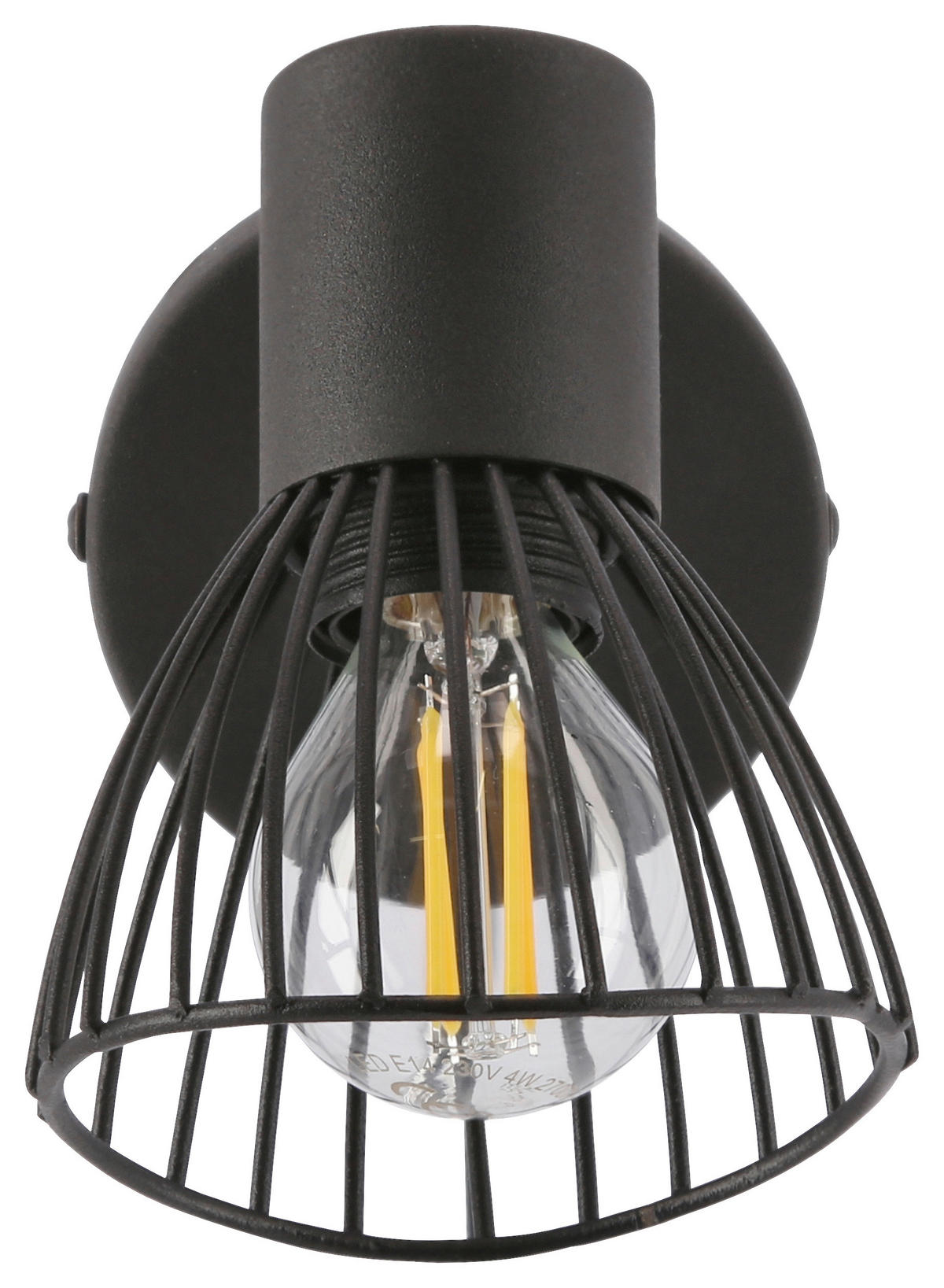 WANDSTRAHLER 8/12/12 cm   - Schwarz, Basics, Metall (8/12/12cm)