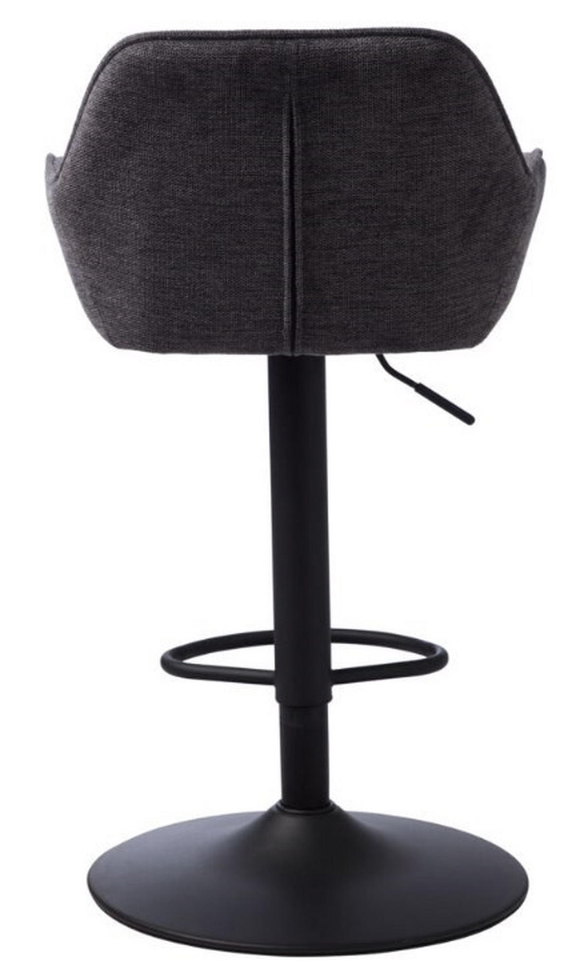 BARPALL i svart, mörkgrå  - mörkgrå/svart, Design, metall/textil (50,5/88-103/52cm) - Linea Natura