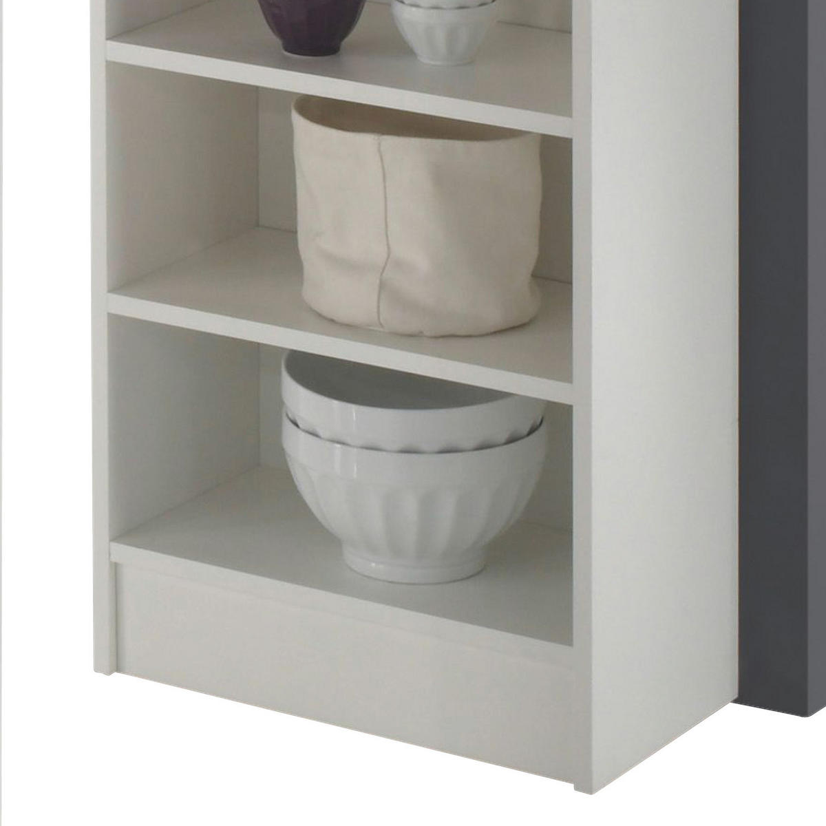 MASĂ DE BAR din material pe bază de lemn 115/50/103 cm   - alb/culoare lemn stejar, Design, material pe bază de lemn (115/50/103cm) - Carryhome