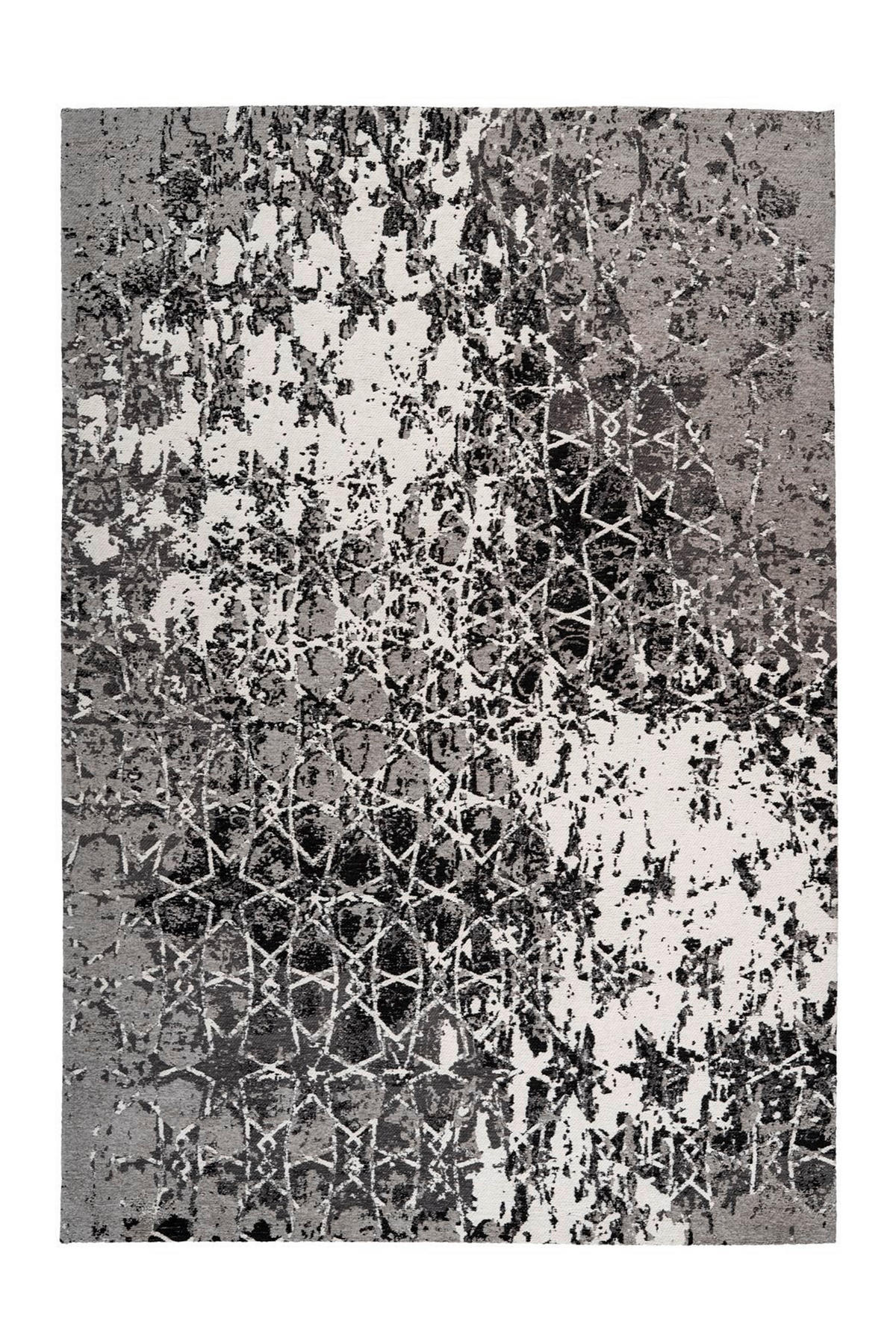 FLACHWEBETEPPICH 120/170 cm Iglesia 100 Grau Grau  - Grau, KONVENTIONELL, Textil (120/170cm)