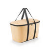 KÜHLTASCHE 20 L  - Beige/Schwarz, Basics, Textil (44,5/24,5/25cm) - Reisenthel