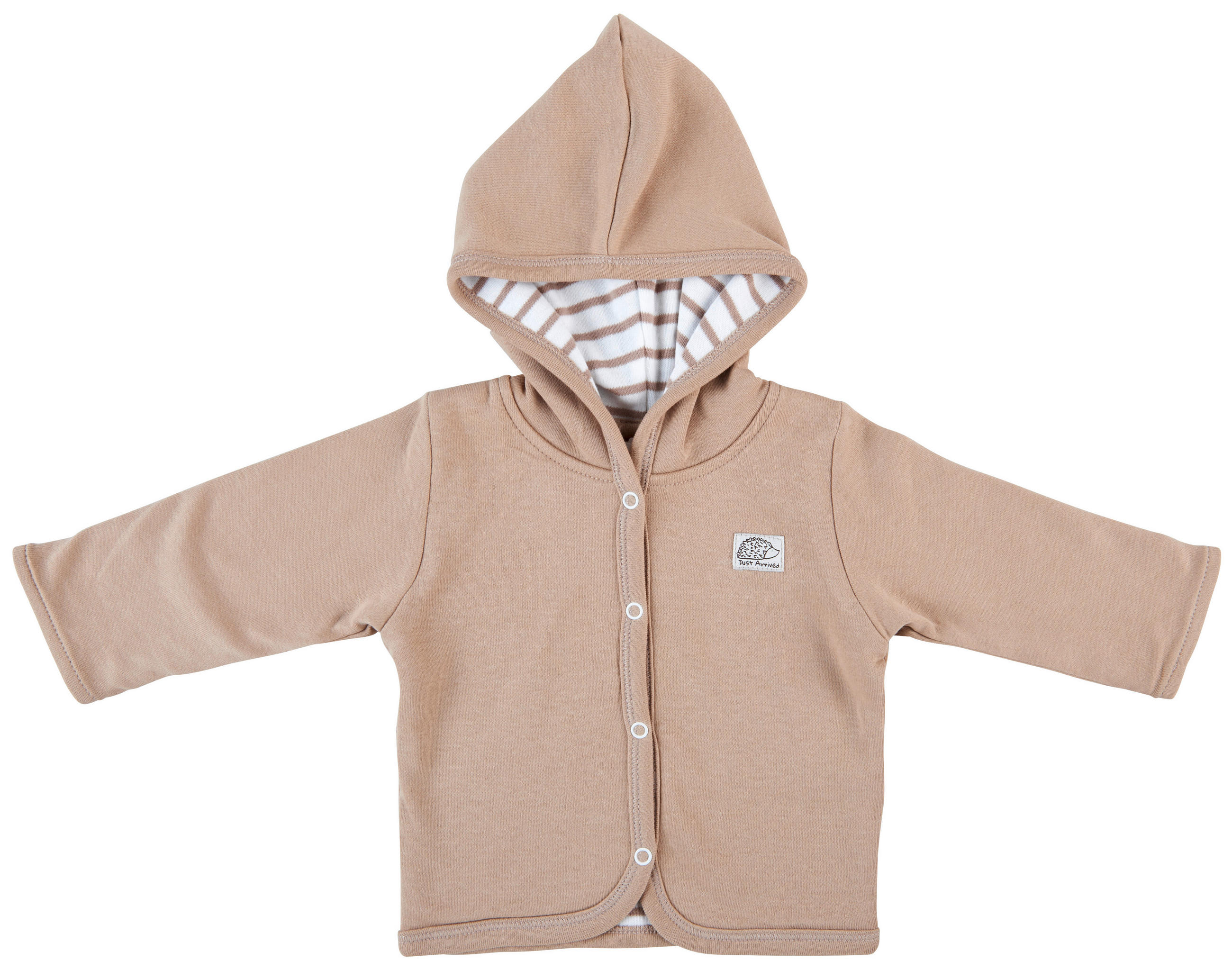 JACKE - Beige/Weiß, Basics, Textil (80null) - Avelia