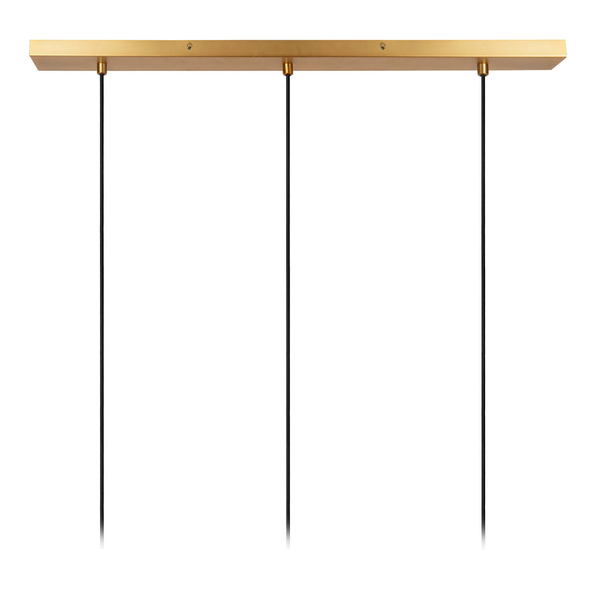 PENDELLEUCHTE CORINA 90/22/185 cm   - Messingfarben/Goldfarben, Trend, Kunststoff/Metall (90/22/185cm) - Lucide