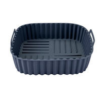 SILIKONFORM AIRFRYER - mörkgrå, Basics, plast (21cm) - Best Price