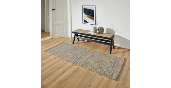 LÄUFER 80/200 cm Jupiter Multicolor  - Multicolor, Natur, Textil (80/200cm) - Linea Natura