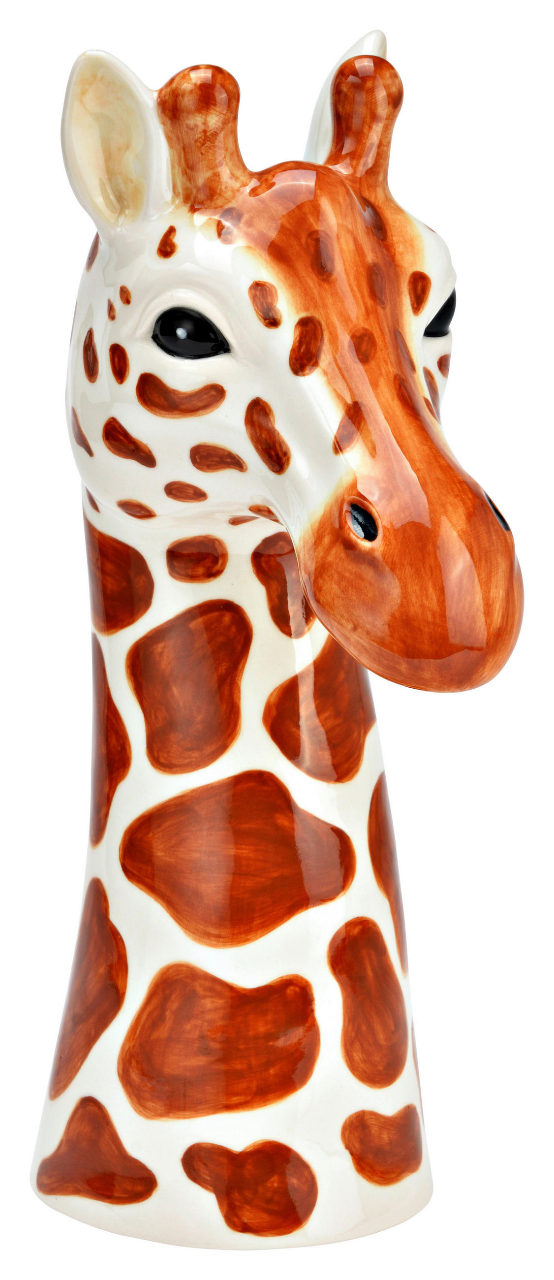 VASE  - Braun, Basics, Keramik (11/30/18cm)