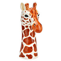 VASE  - Braun, Basics, Keramik (11/30/18cm)