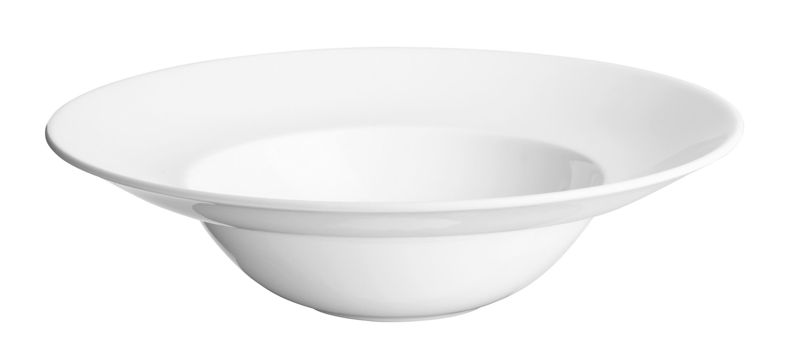 PASTATELLER Fine Bone China A Table  - Weiß, Basics, Keramik (26/6,5cm) - ASA