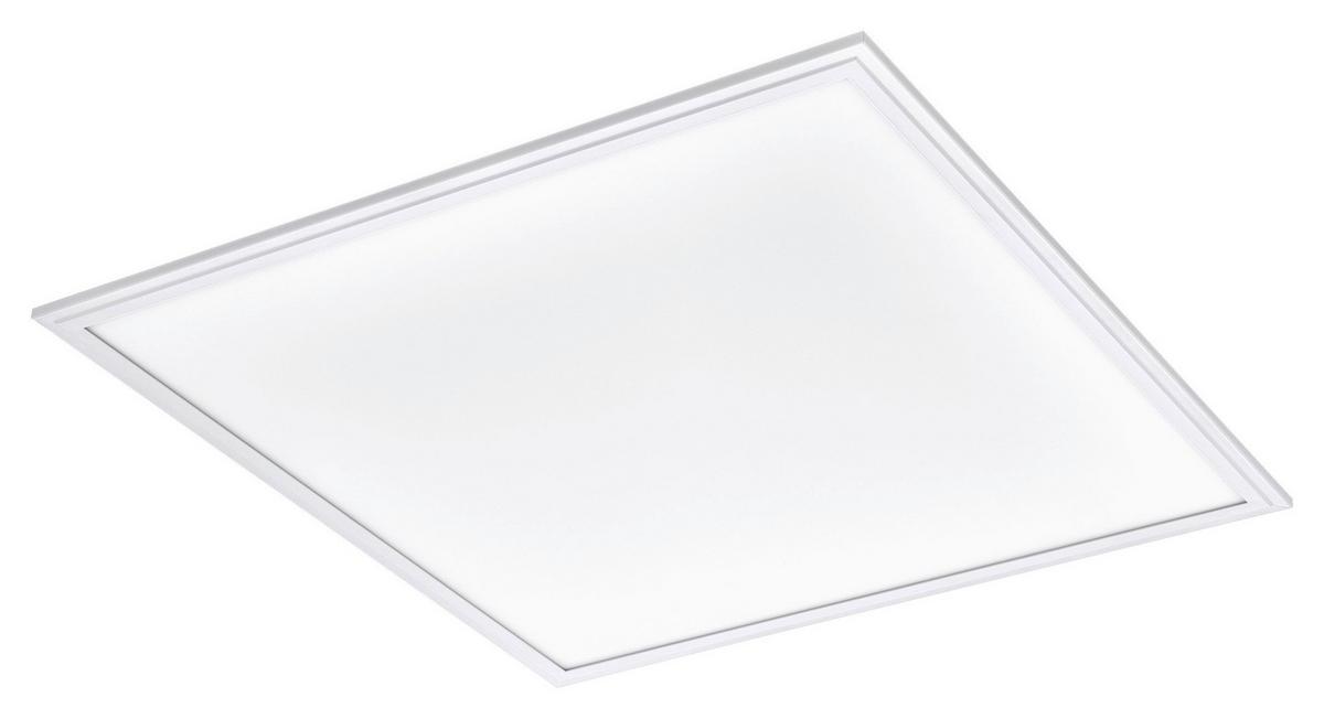 LED-PANEEL 59,5/59,5/5 cm  - Weiß, Basics, Kunststoff/Metall (59,5/59,5/5cm)