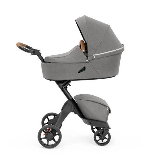 KOŠARA ZA DOJENČKA  Xplory X  87/48/16 cm         siva  - siva, Trend, umetna masa/tekstil (87/48/16cm) - Stokke