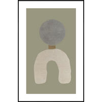 BILD 98/148/10 cm  - Beige/Schwarz, Basics, Holz/Kunststoff (98/148/10cm)