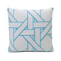 DEKORAČNÝ VANKÚŠ 40/40 cm - tyrkysová, Design, textil (40/40cm) - Novel
