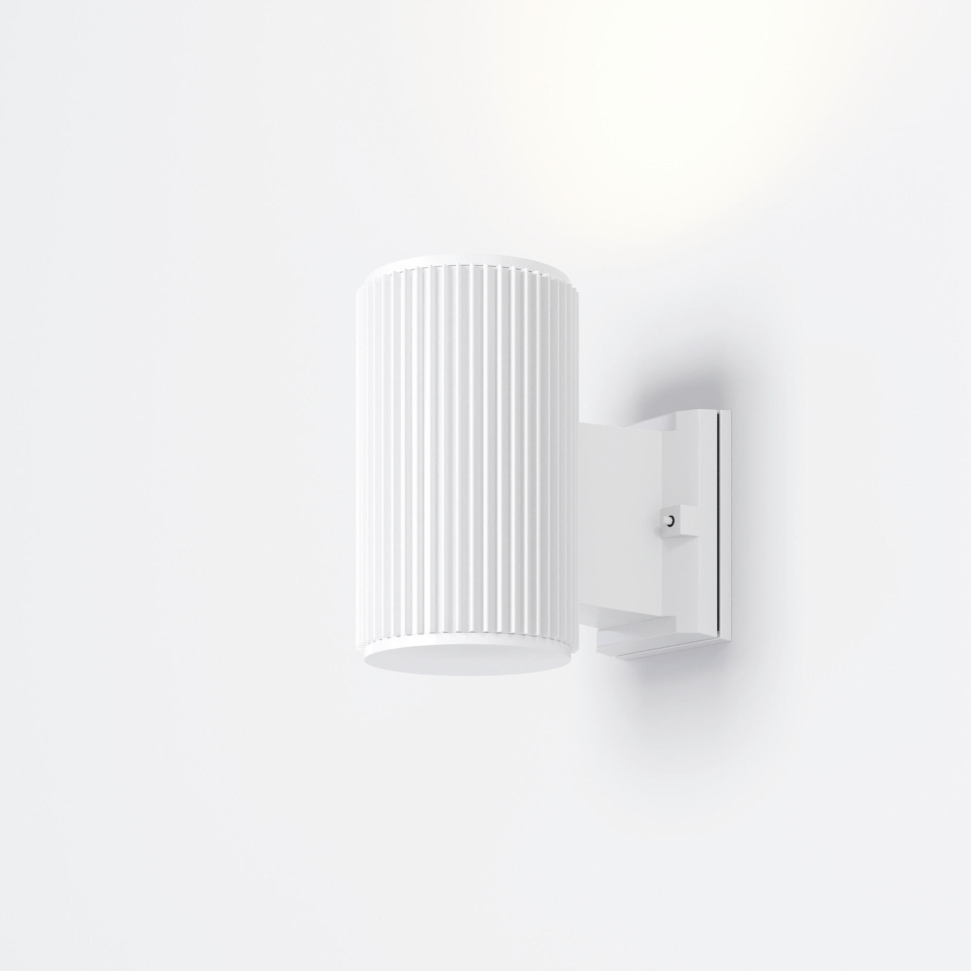 VÄGGLAMPA FÖR UTOMHUS - vit, Trend, metall (16/9,5/16cm) - MAYTONI