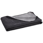 WOHNDECKE DE VELA 150/200 cm  - Anthrazit/Silberfarben, Basics, Textil (150/200cm) - Novel