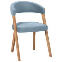 STUHL  in Lederlook, Mikrofaser  - Wildeiche/Eichefarben, Modern, Holz/Textil (56/81/66cm) - Venda