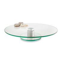 TORTENPLATTE 33 cm  - Klar, Design, Glas (33cm) - Leonardo
